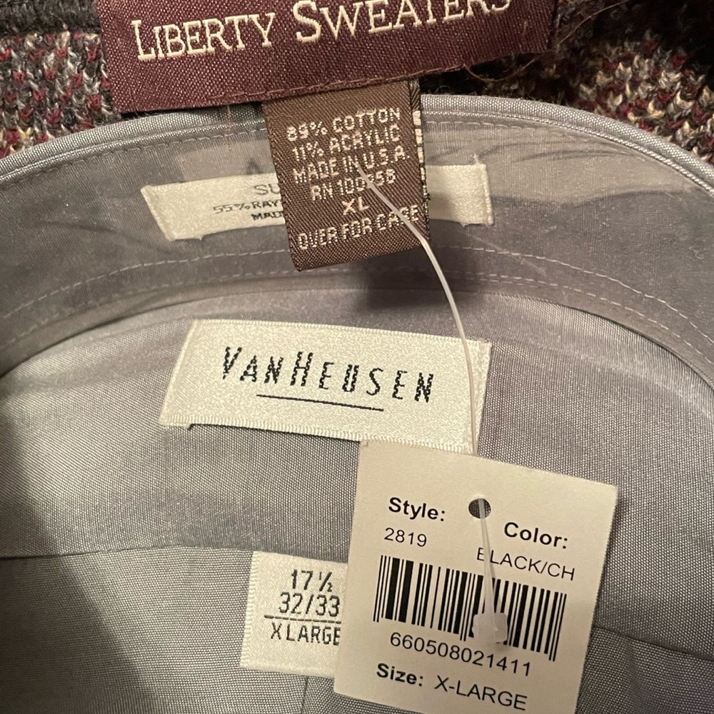 Van Heusen Gray Dress Shirt